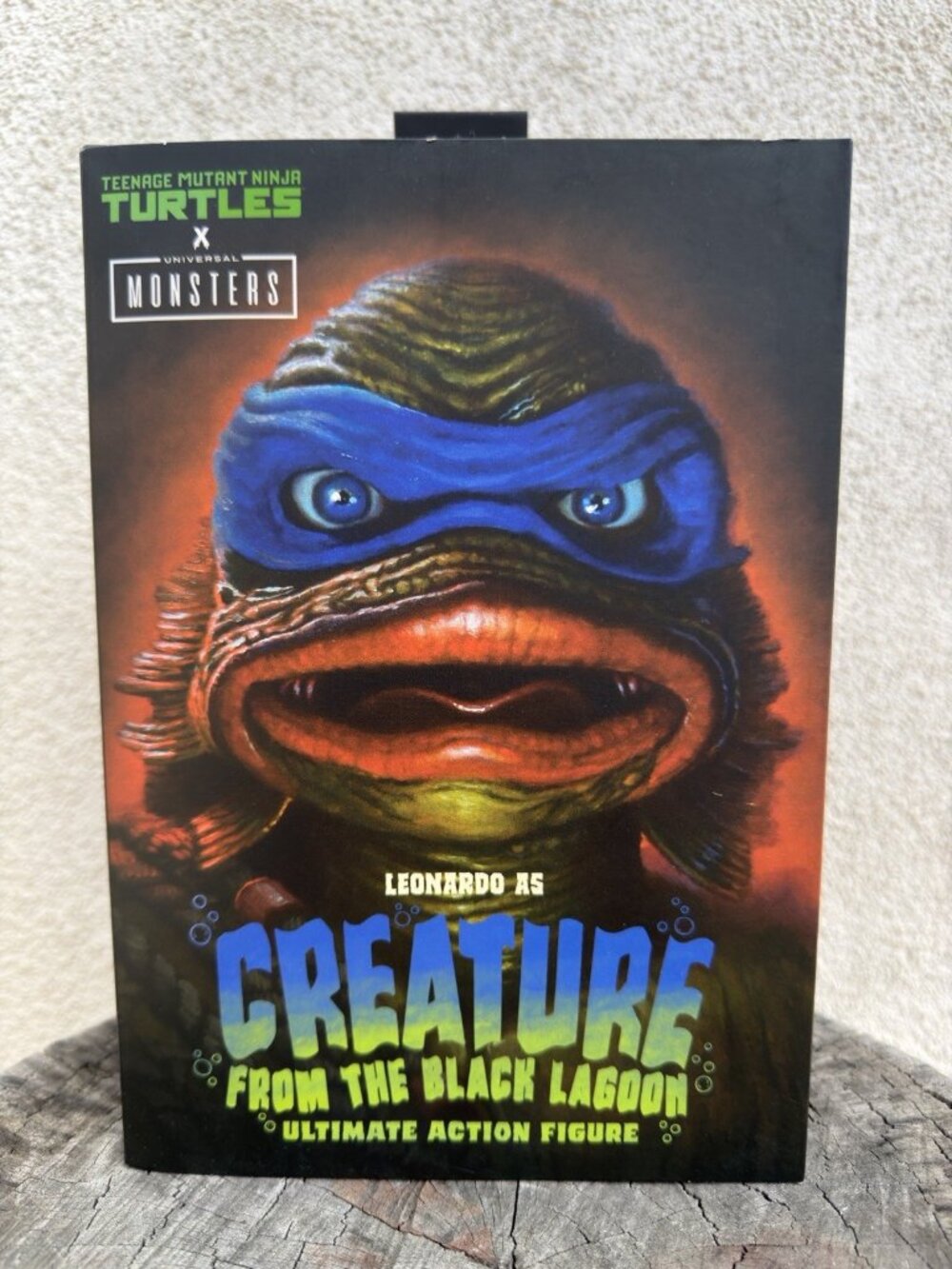 NEW NECA Monsters Teenage Mutant Ninja Turtles Leonardo Creature Blck Lagoon